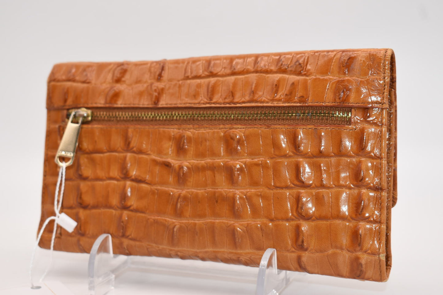 Brahmin Soft Checkbook Wallet in Whiskey Melbourne