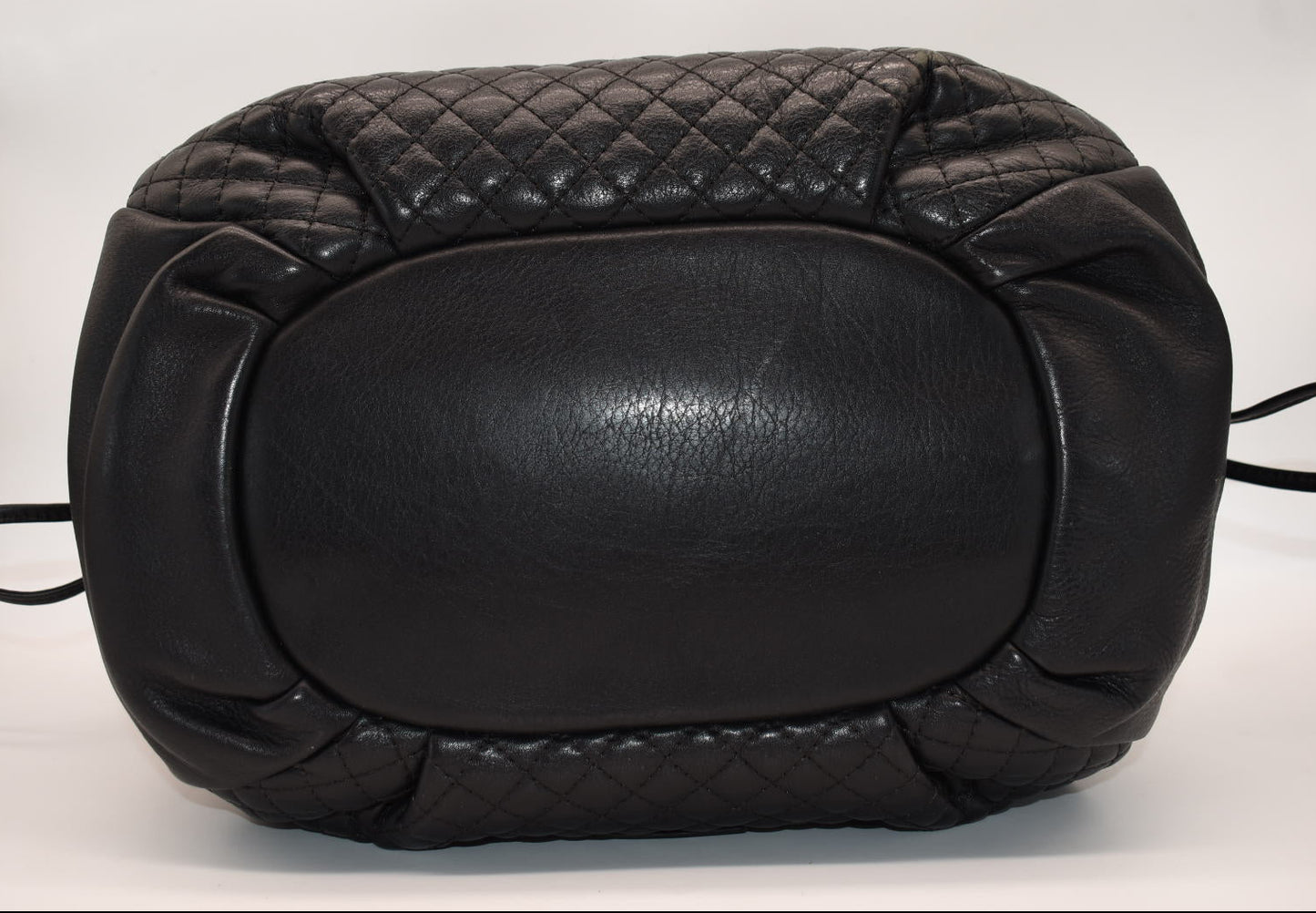 Vera Bradley Leather Glenna Satchel Bag in Gallatin Black