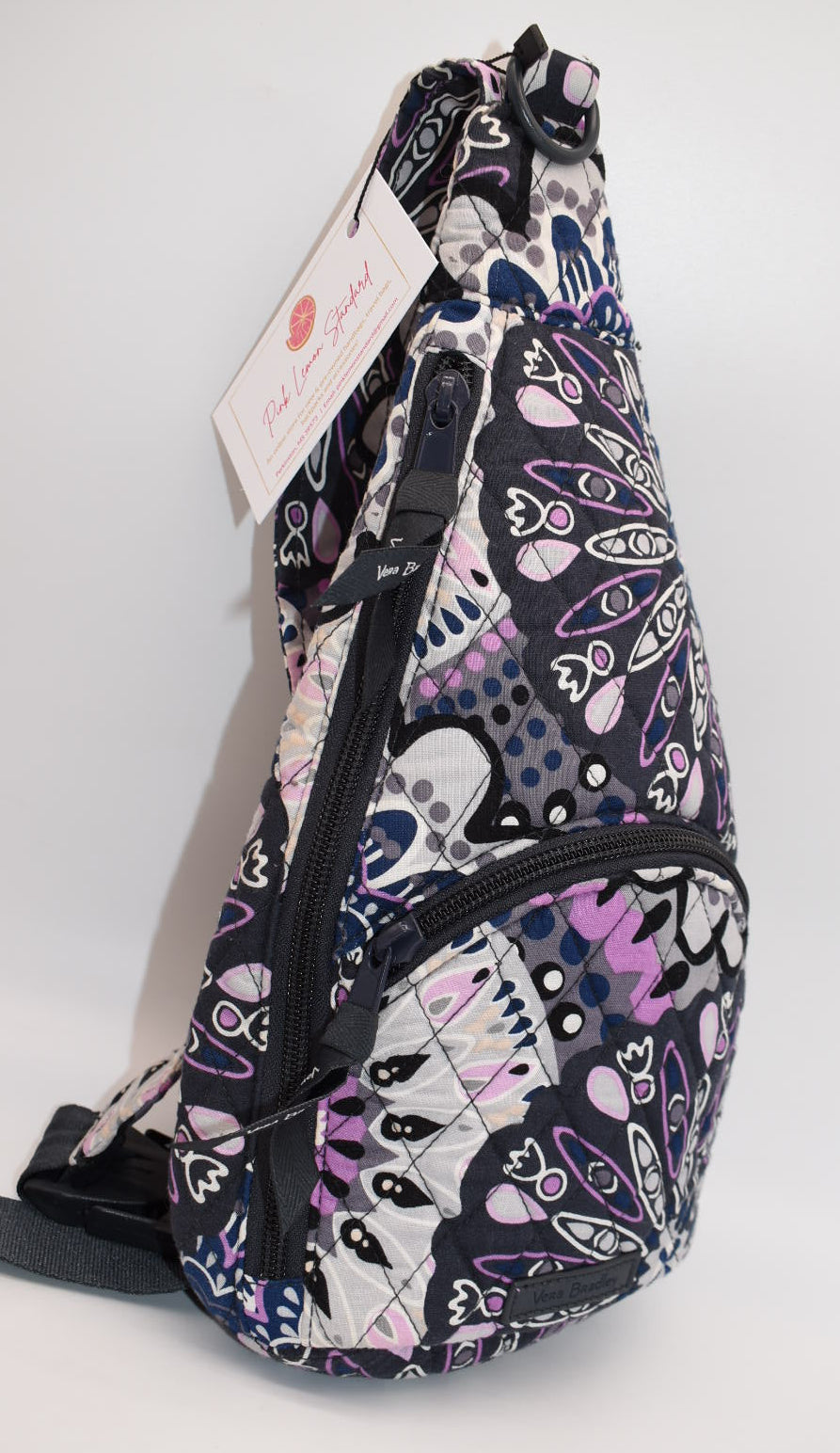 Vera Bradley Essential Sling Backpack in "Mimosa Medallion" Pattern