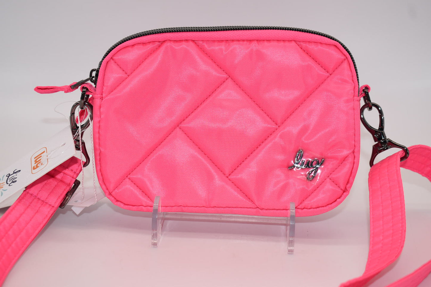Lug Coupe SE Convertible Crossbody Bag in Magenta