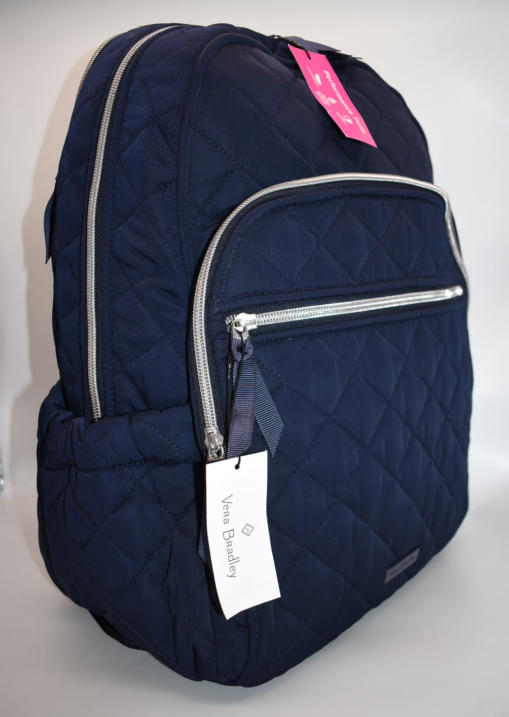 Vera Bradley Performance Twill Campus Backpack in Classic Navy