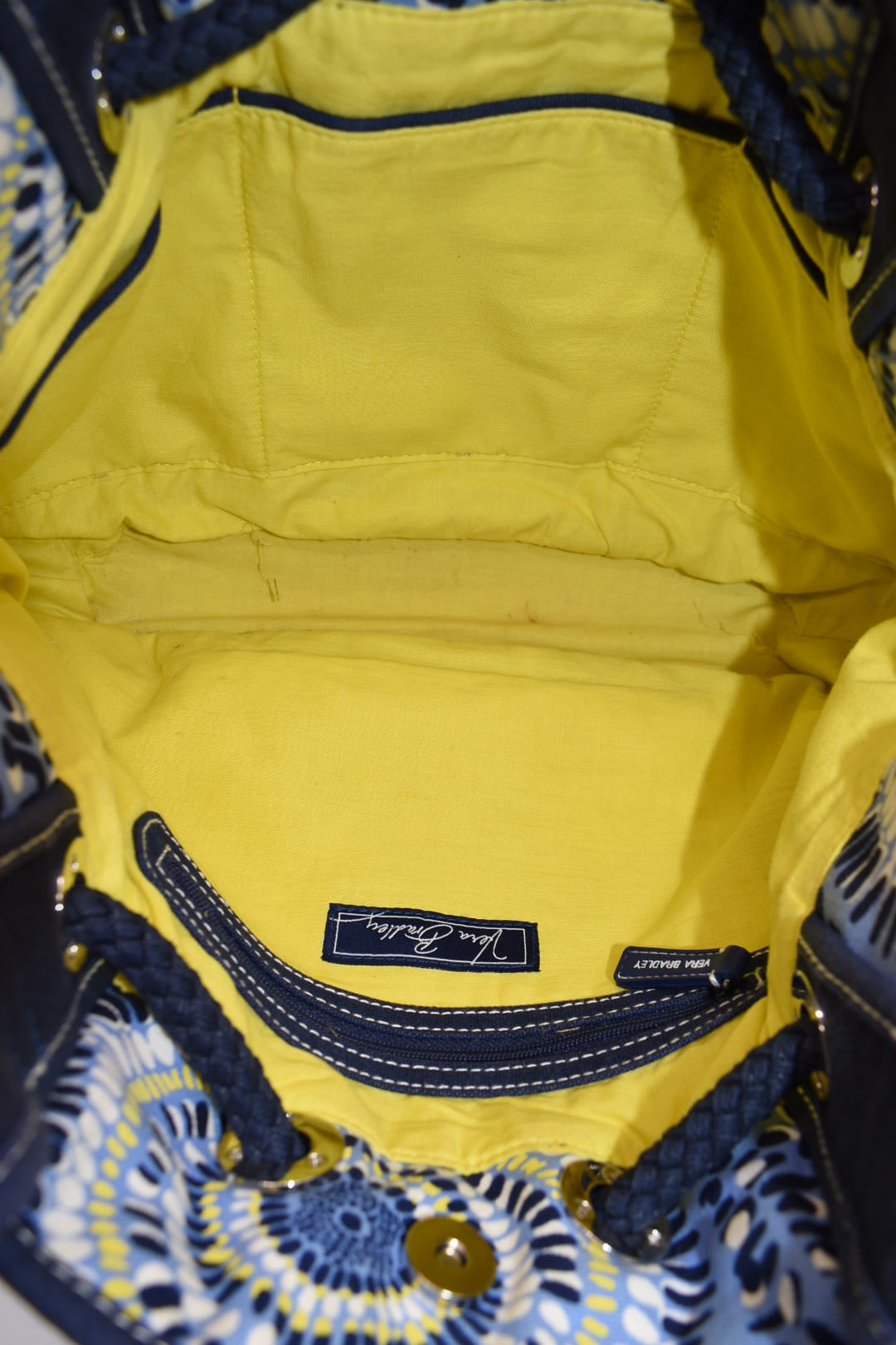 Vera Bradley Quilted Cinch Shoulder Bag in "Starry Night" Pattern