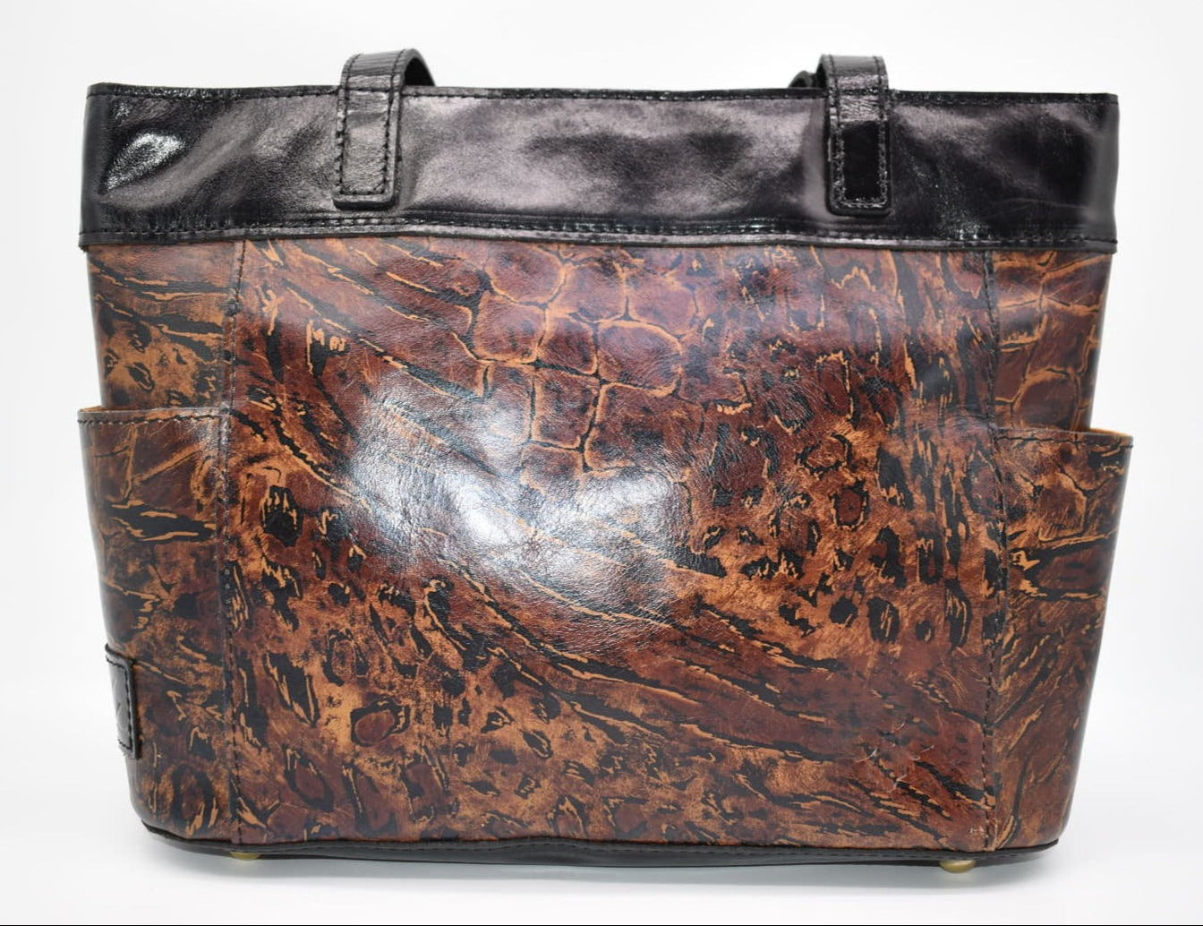 Patricia Nash Evie Shopper Tote Bag in Abstract Animal