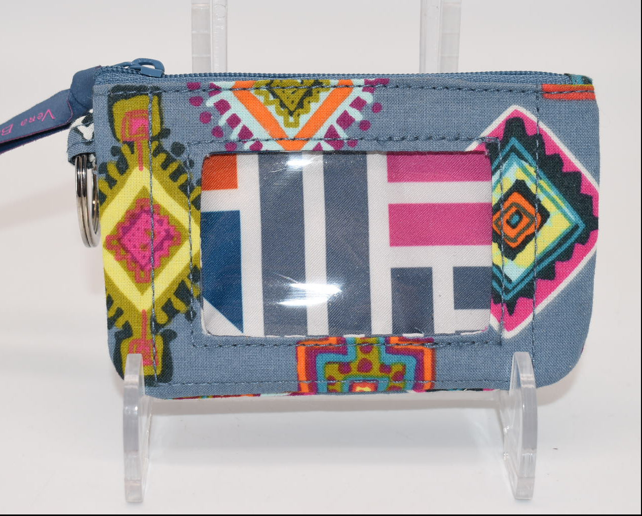 Vera Bradley Zip ID Case in "Painted Medallion" Pattern