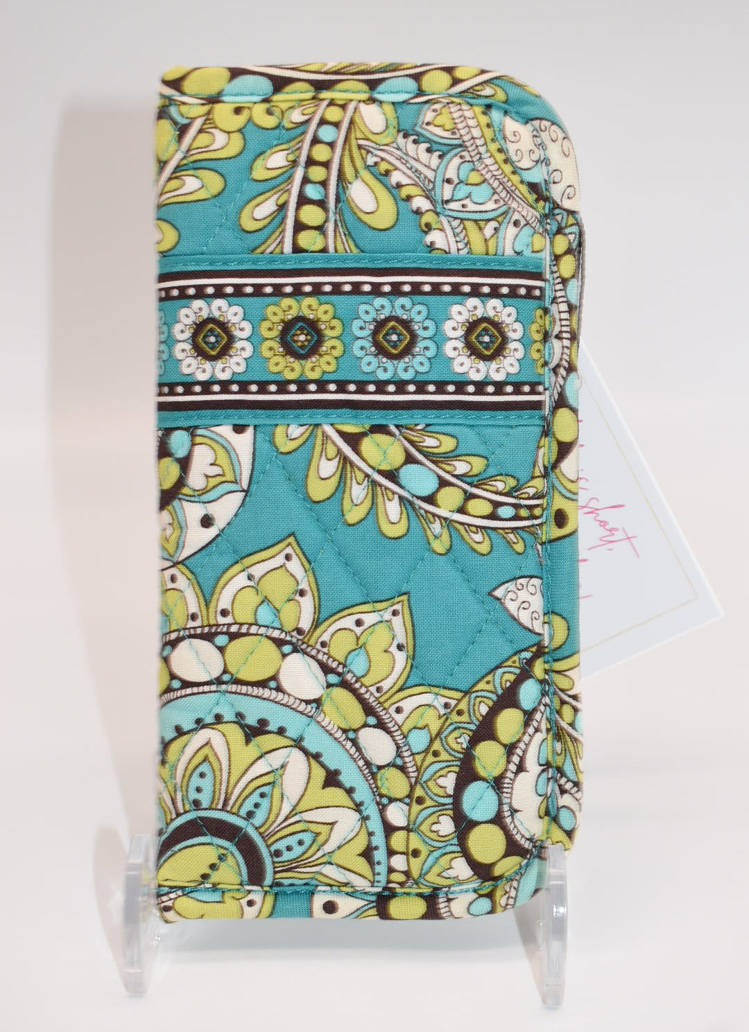 Vera Bradley Soft Eyewear Sleeve in "Peacock" Pattern