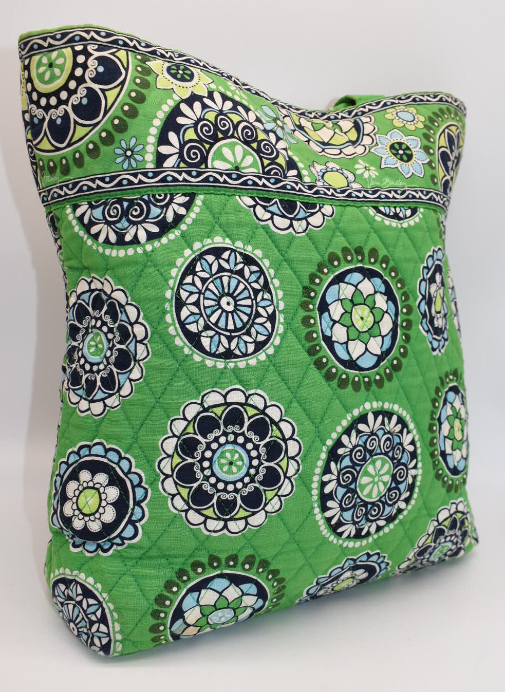 Vera Bradley Everyday Tote Bag in "Cupcakes Green" Pattern