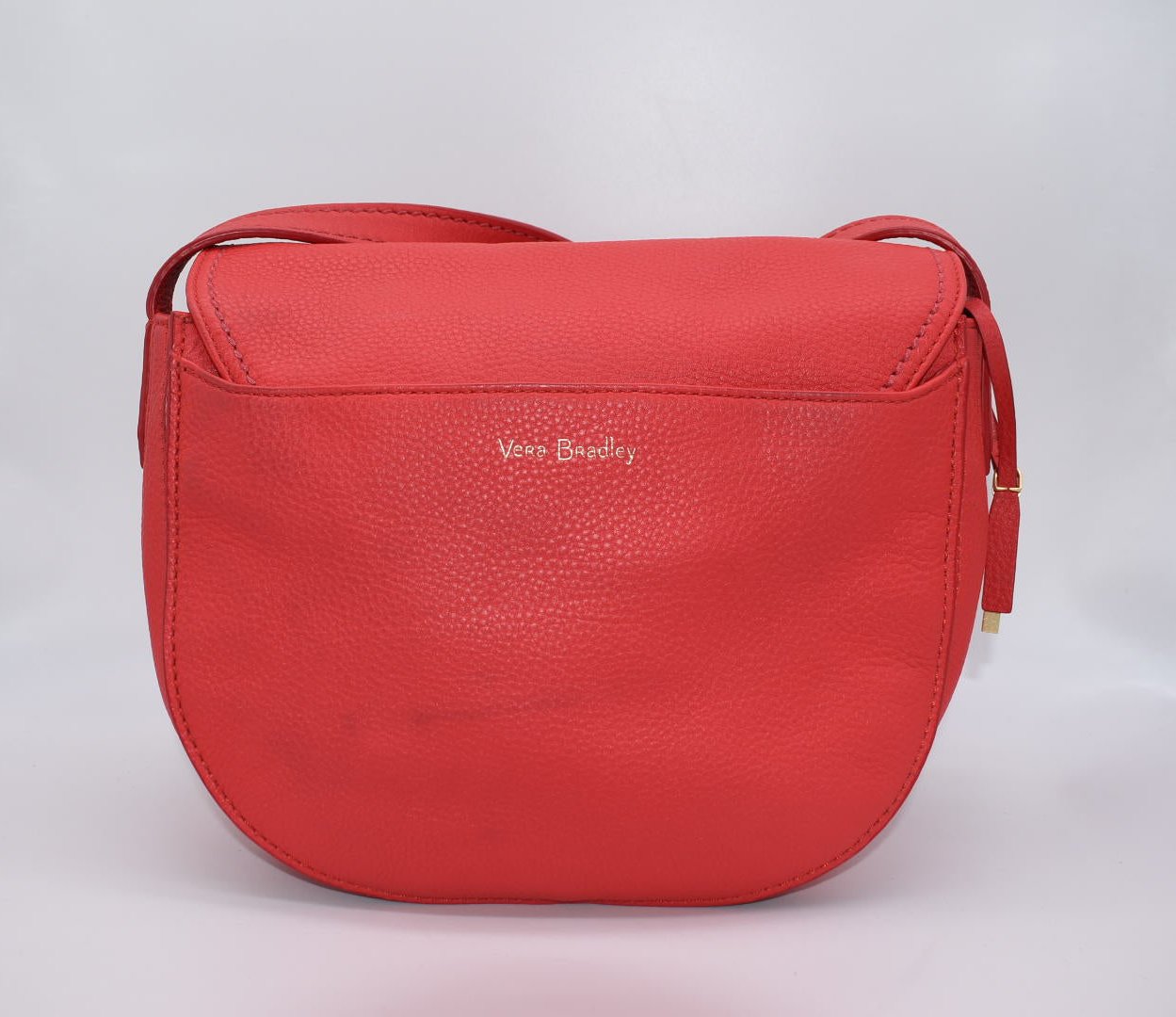 Vera Bradley Carson Leather Saddle Bag in Canyon Sunset