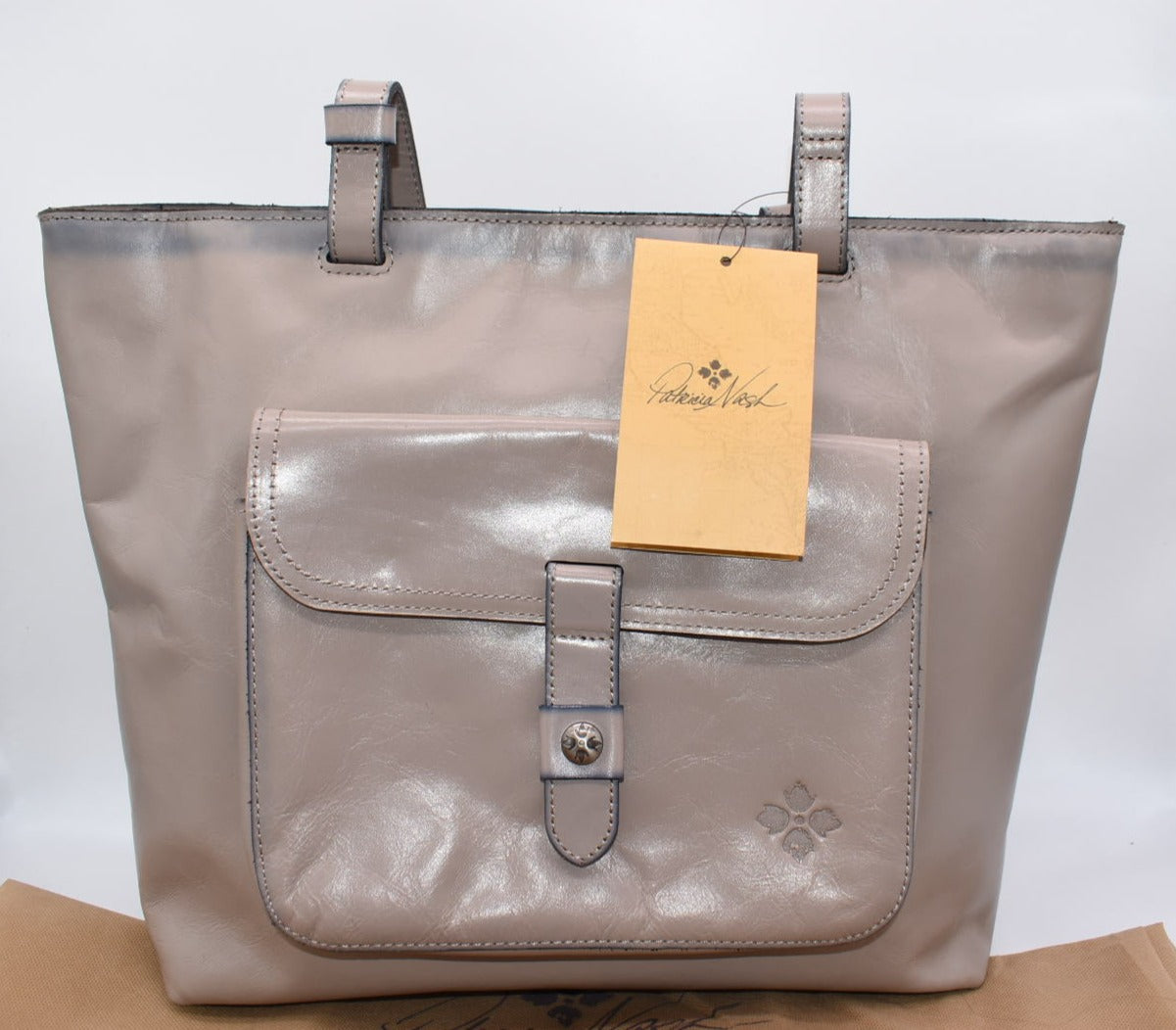 Patricia Nash Madison Tote Bag in Distressed Stone