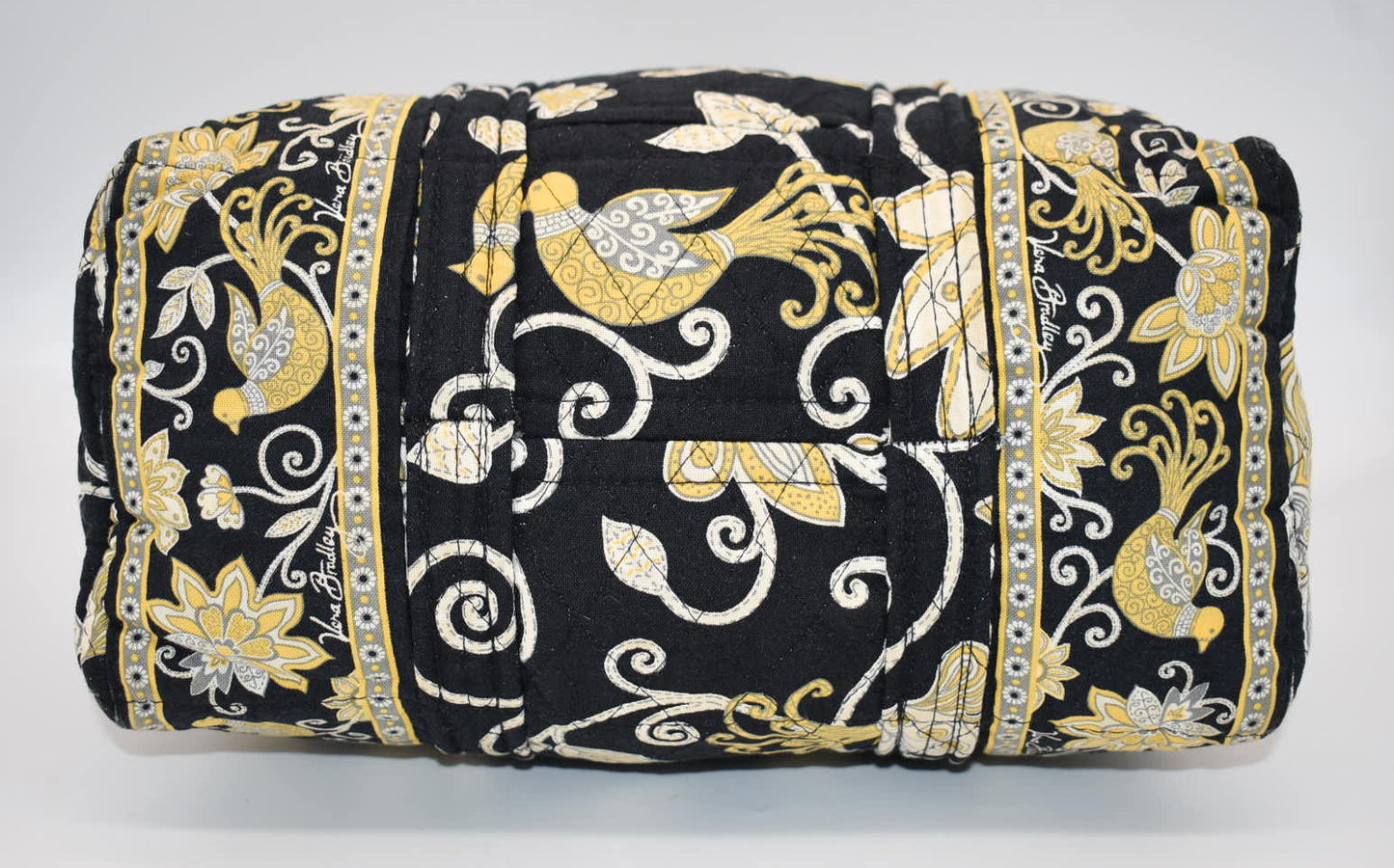 Vera Bradley 100 Shoulder Bag in "Yellow Bird" Pattern