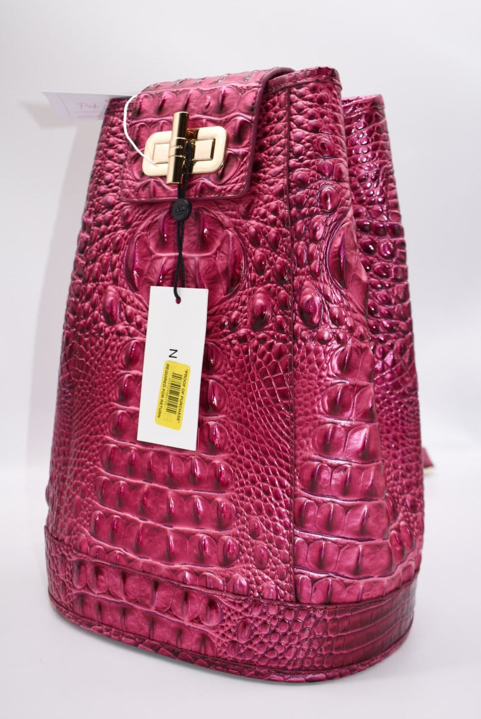 brahmin leather backpack BRAHMIN Maddie in Pomegranate Melbourne
