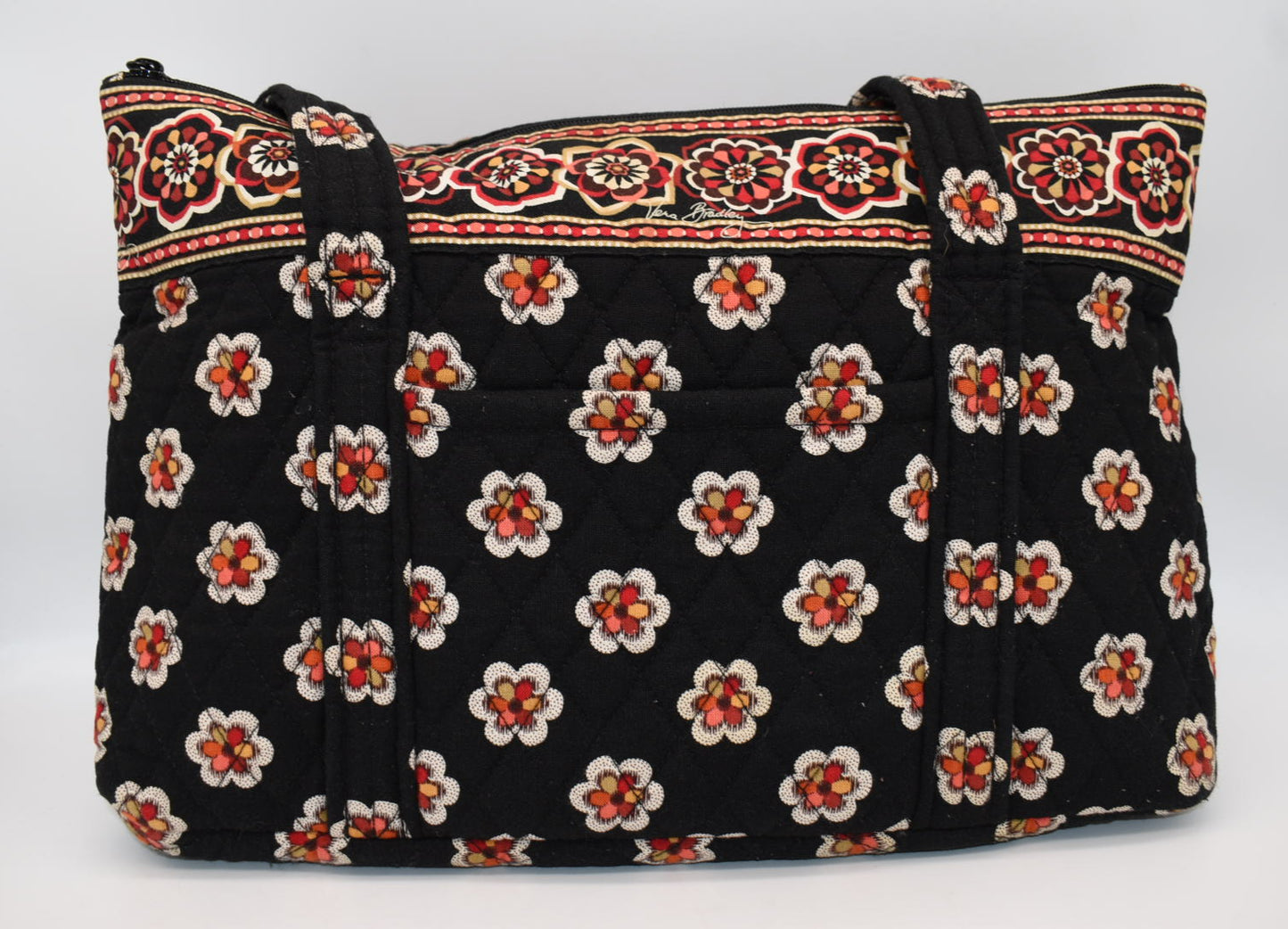 Vera Bradley Large Betsy Shoulder Bag in "Pirouette" Pattern