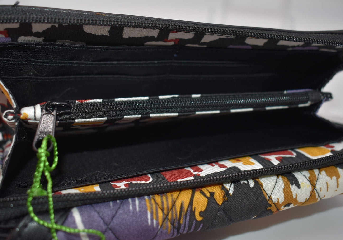 Vera Bradley Ultimate Wristlet in "Painted Feathers" Pattern