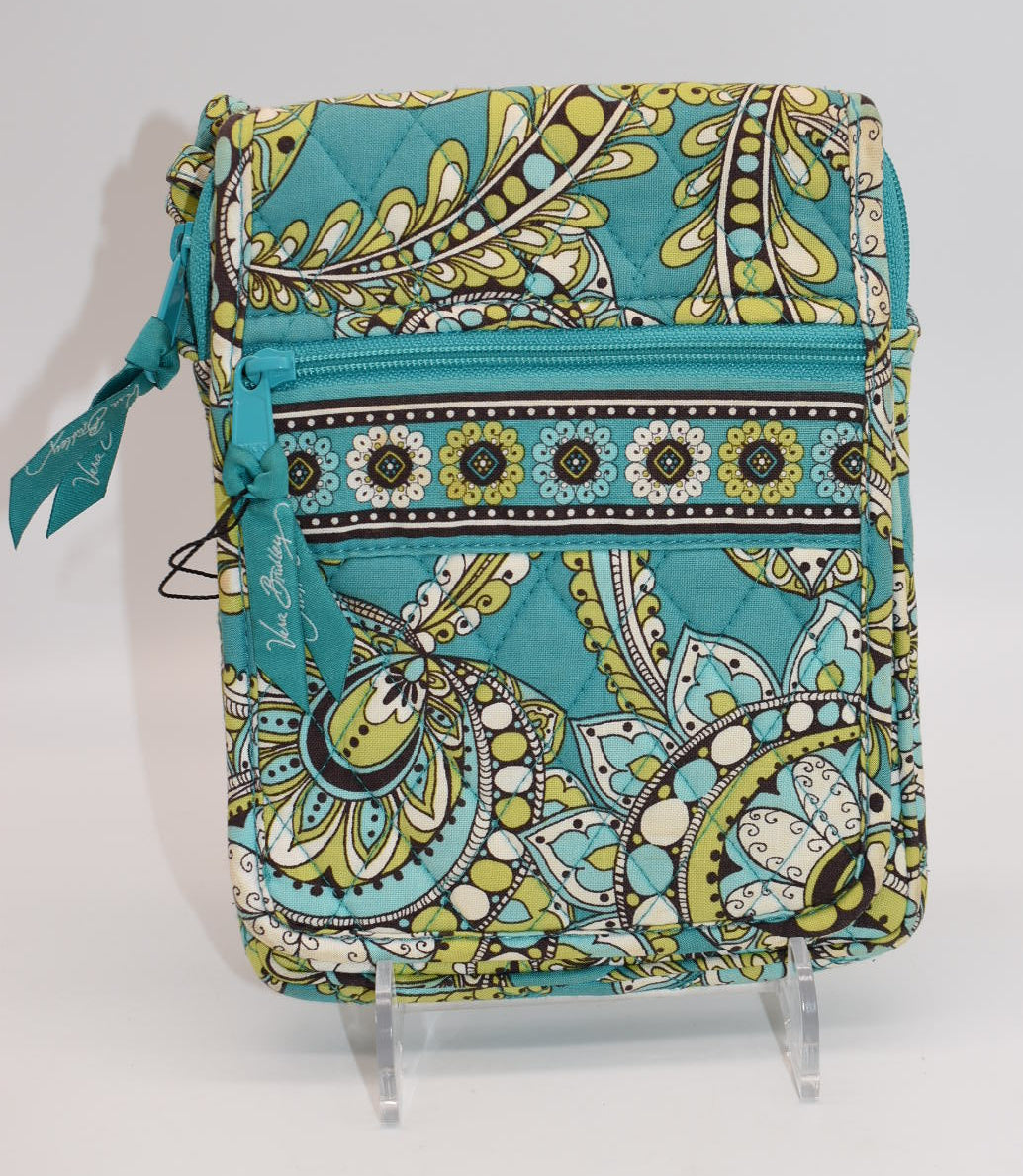Vera Bradley Mini Hipster Crossbody Bag in "Peacock" Pattern