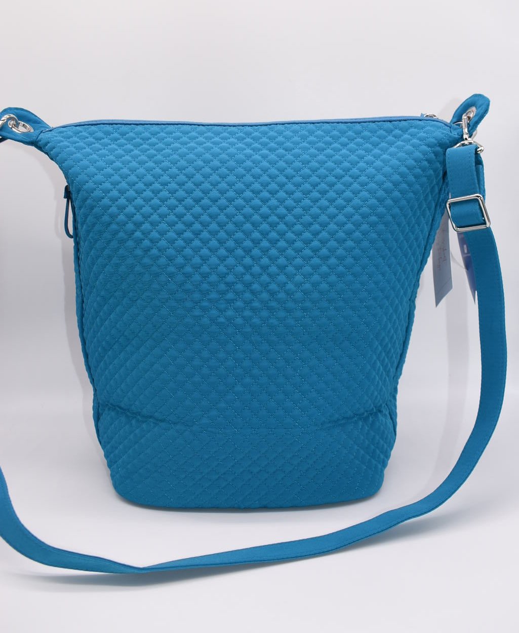 Vera Bradley Carson Hobo Bag in Microfiber Bahama Blue