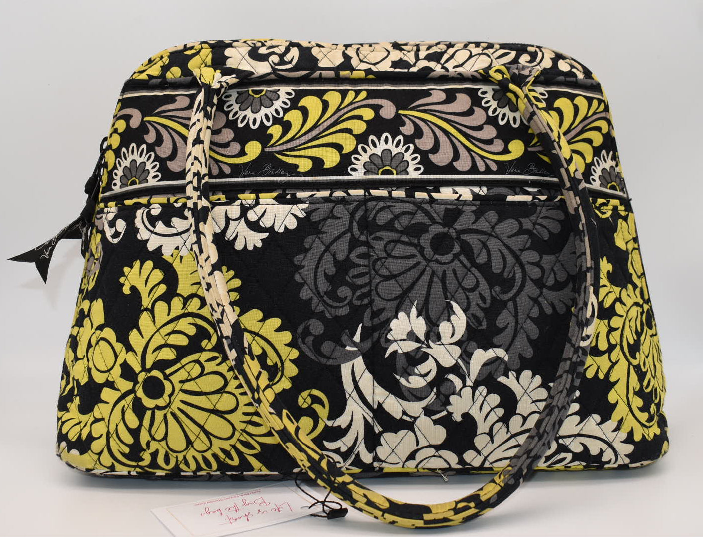 Vera Bradley Bowler Satchel Bag in "Baroque" Pattern