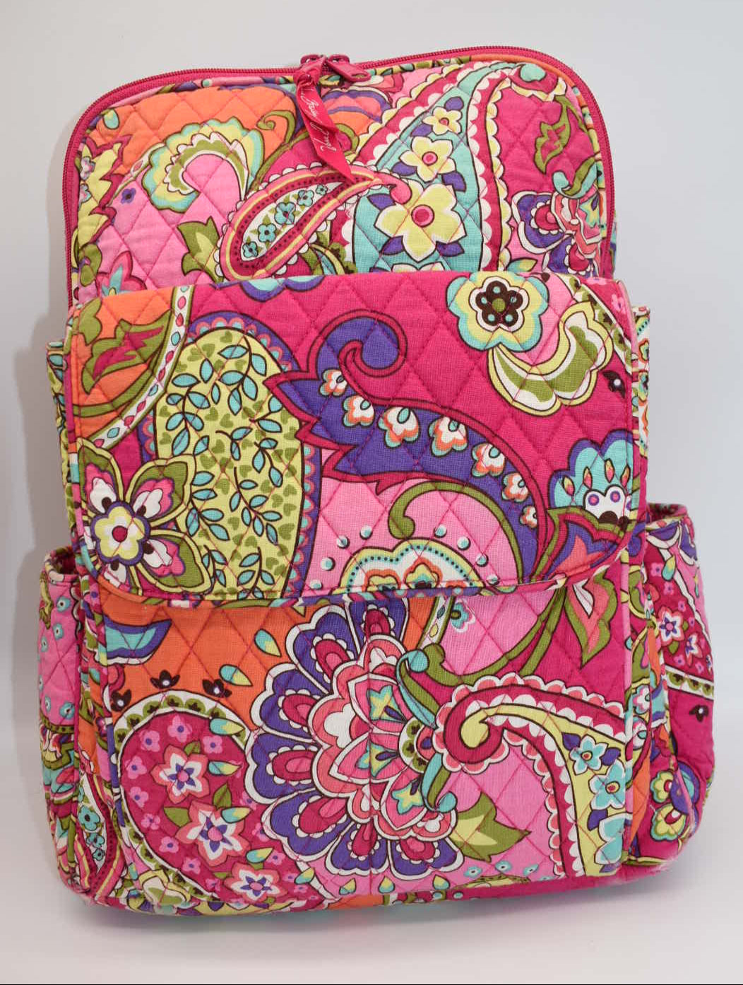 Vera Bradley Ultimate Backpack in "Pink Swirls" Pattern