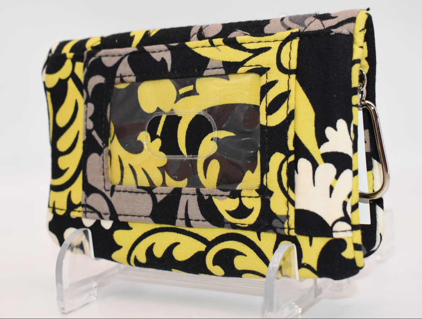 Vera Bradley "One for the Money" Bifold Wallet in Baroque Pattern