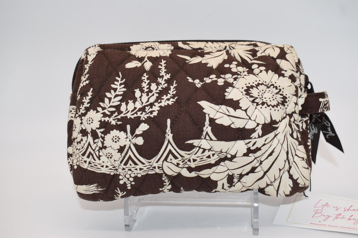 Vera Bradley Medium Cosmetic Bag in "Imperial Toile" Pattern