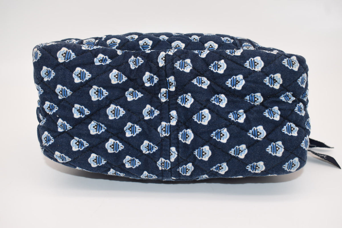 Vera Bradley Mini Tote Bag in "Nantucket Navy" Pattern