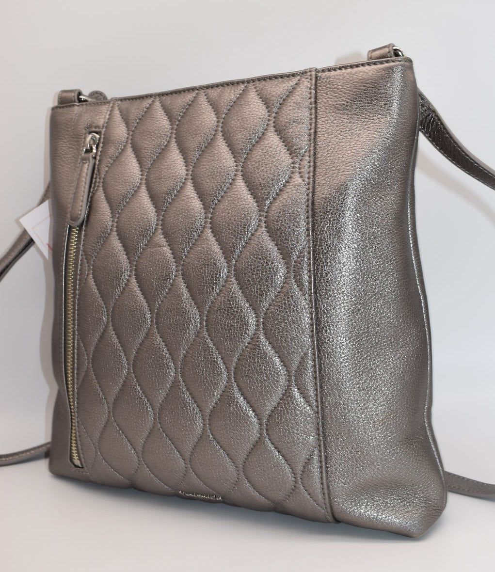 Vera Bradley Quilted Leather Molly Crossbody Bag in "Caspian Sea"