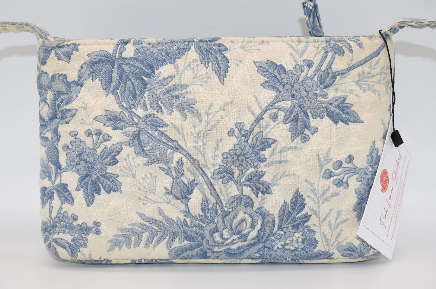 Vintage Vera Bradley Shoulder Bag "Blue Toile -2001" Pattern