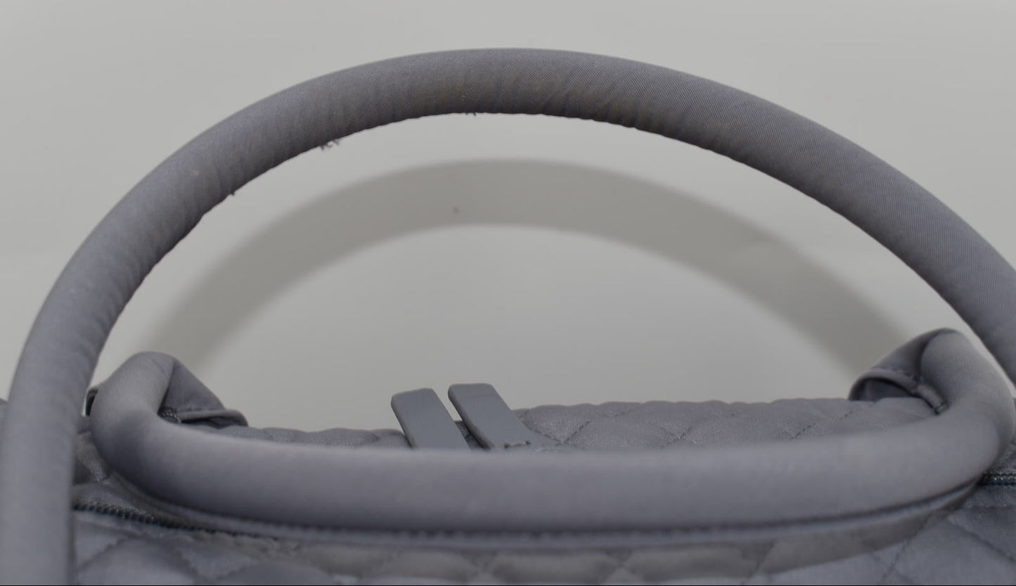 Vera Bradley Microfiber Weekender Travel Bag in Gray