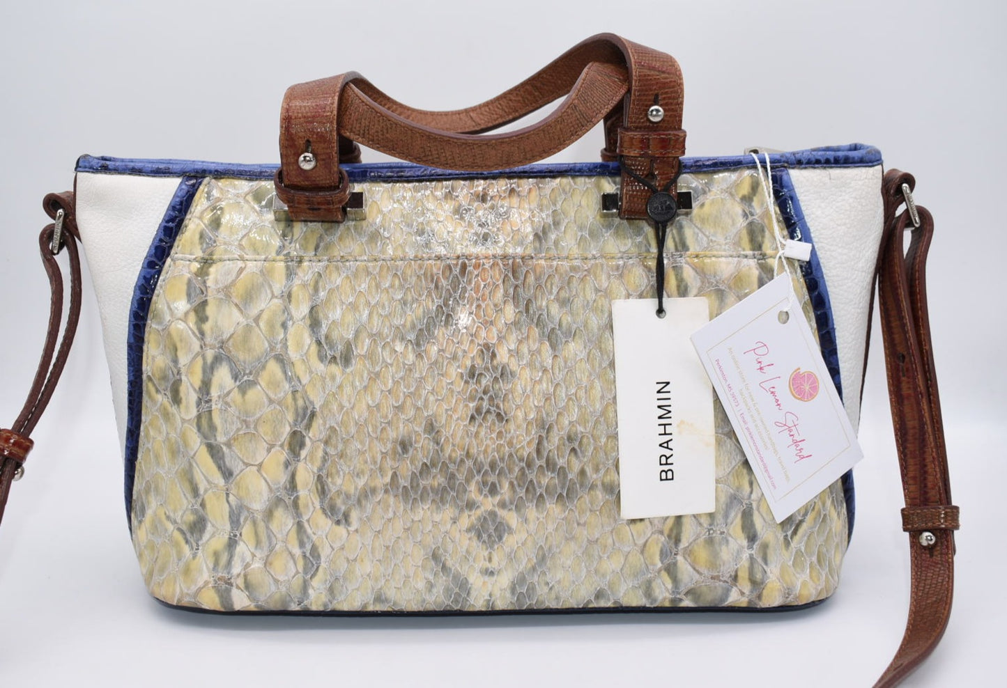 Brahmin Mini Asher Satchel Bag
