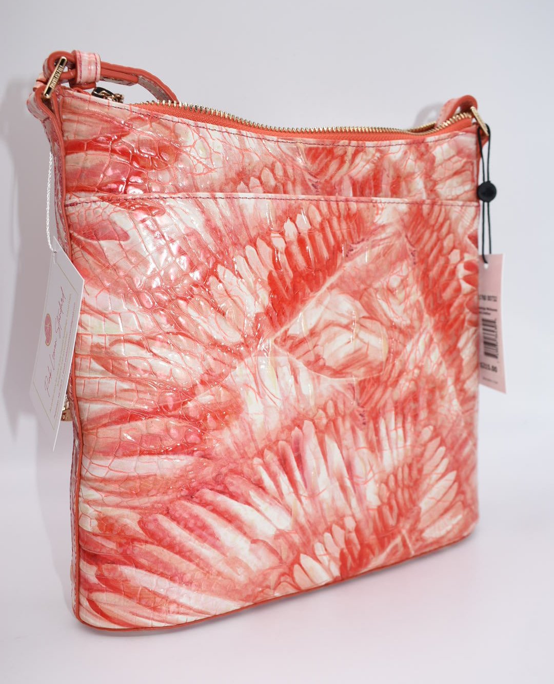 Brahmin Katie Crossbody Bag in Pink Flamingo Melbourne