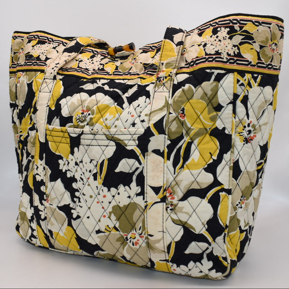 Vera Bradley Laptop Tote Bag in "Dogwood" Pattern