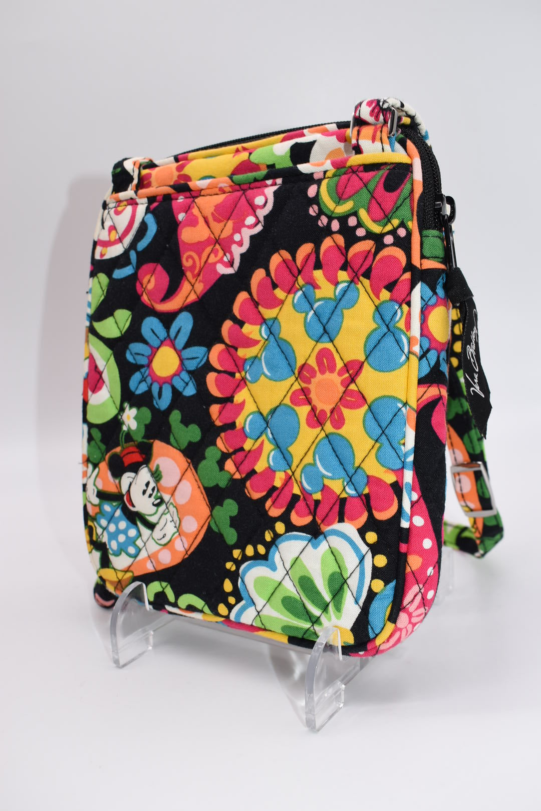 Vera Bradley Mini Hipster Crossbody Bag in "Midnight Mickey"