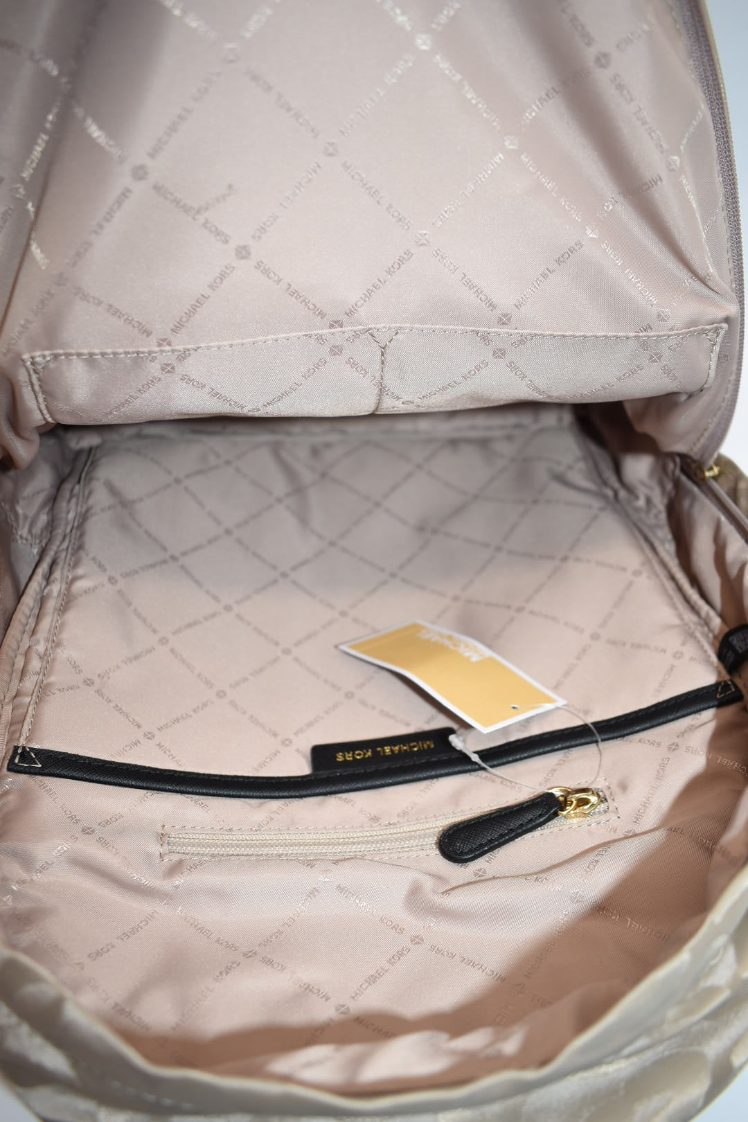 Michael Kors Morgan Medium Backpack in "Truffle"