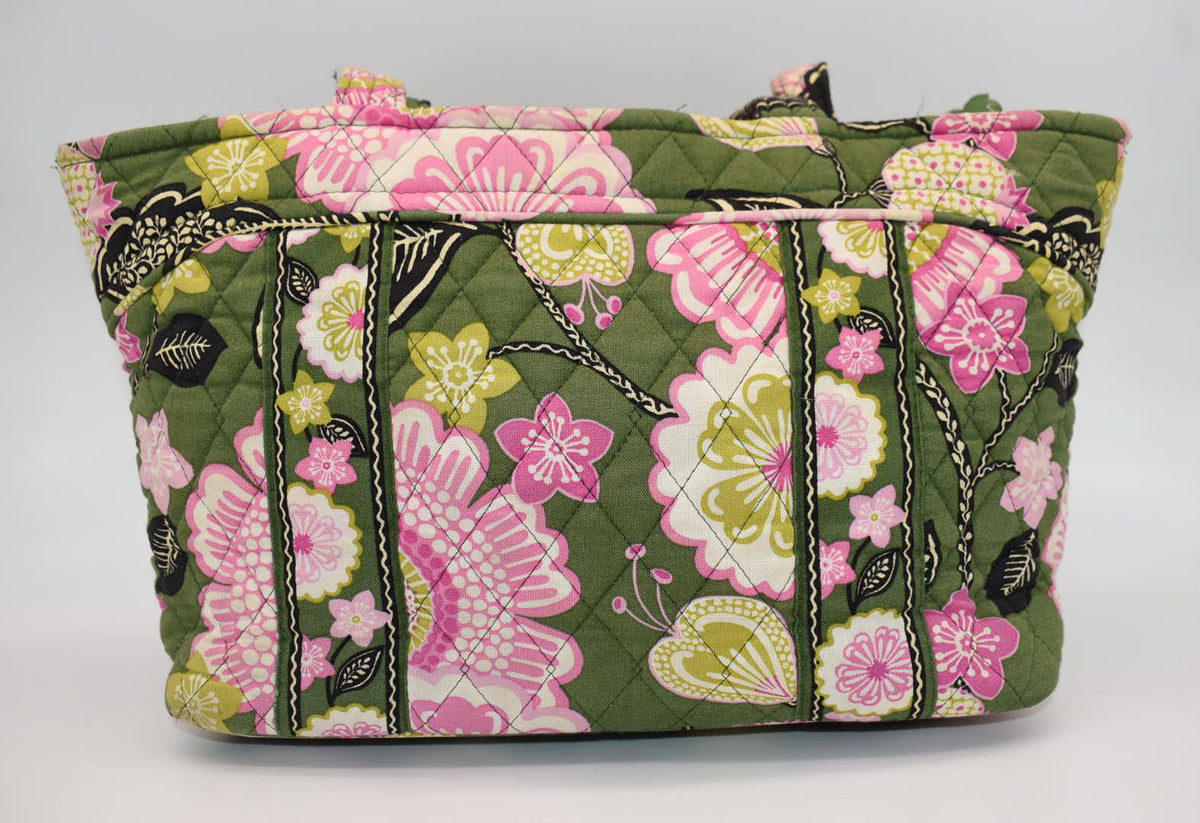Vera Bradley Mandy Shoulder Tote Bag in "Chelsea Green" Pattern