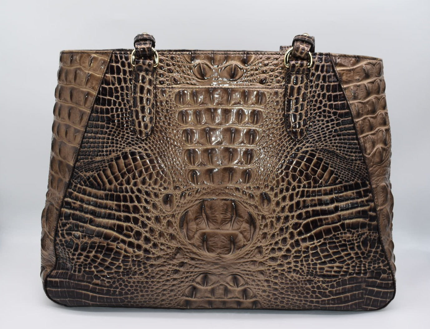 Brahmin Medium Irene Tote Bag in Melbourne Coffee