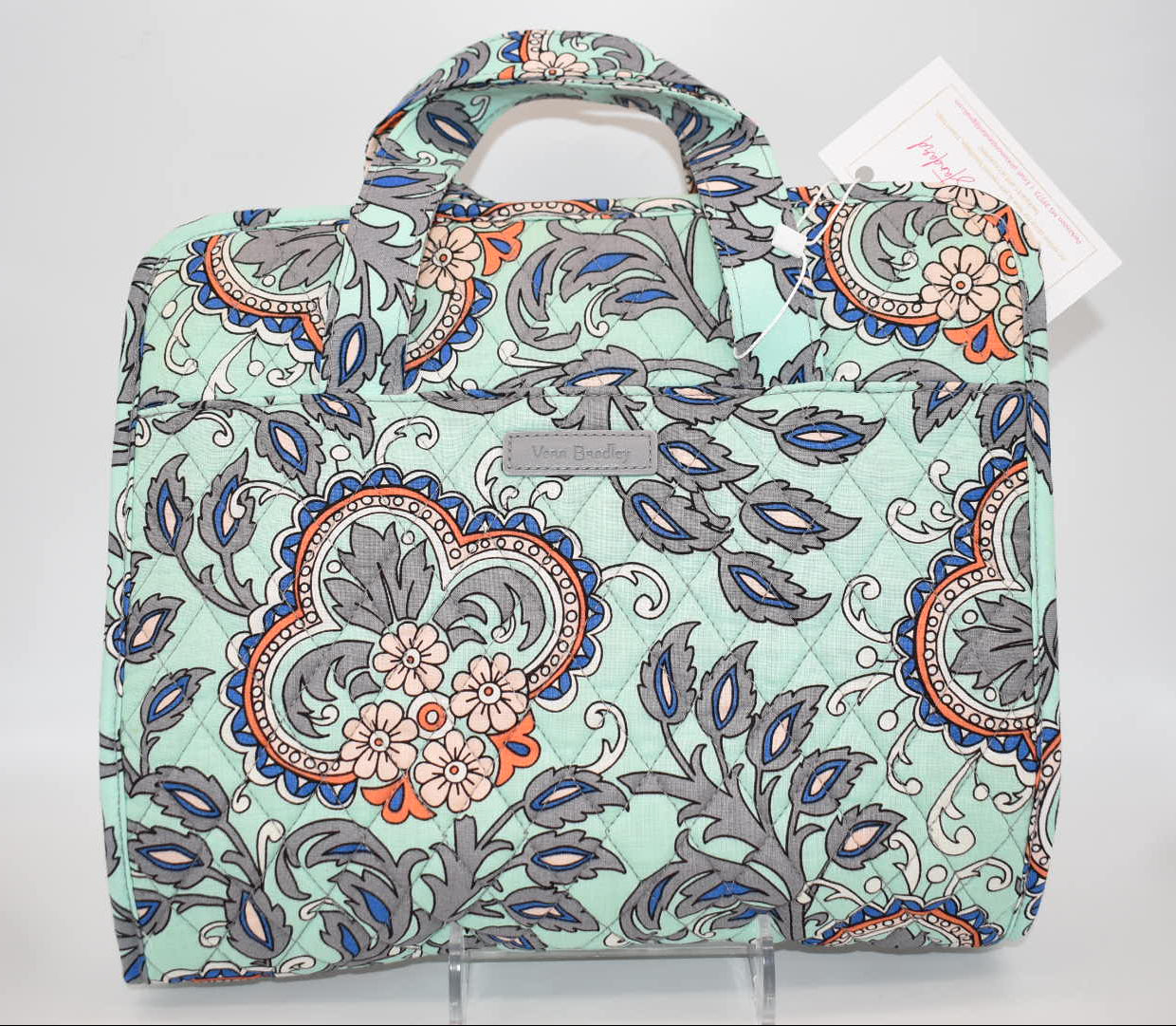 Vera Bradley Hanging Cosmetic & Toiletry Organizer in "Fan Flowers" Pattern