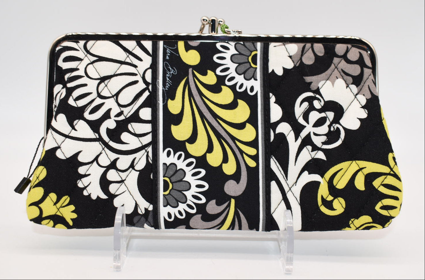 Vera Bradley Double Kisslock Wallet in "Baroque" Pattern