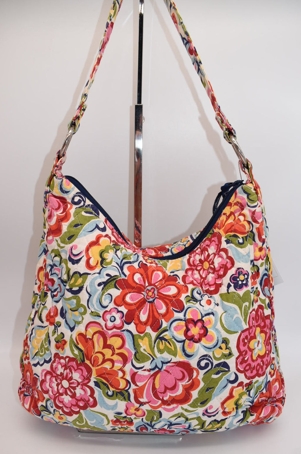 Vera Bradley Lisa Hobo Shoulder Bag in "Hope Garden" Pattern