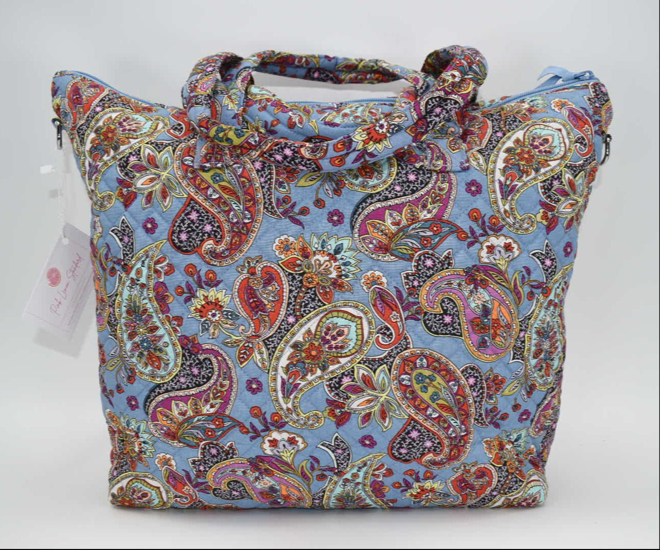 Vera Bradley Slouchy Tote Bag in "Provence Paisley" Pattern