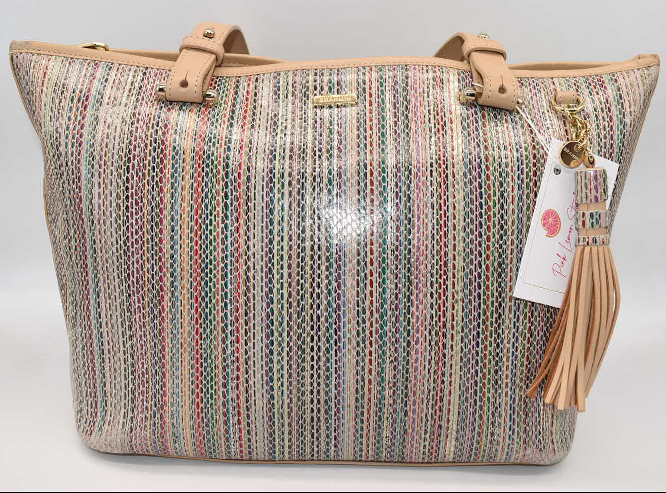 Brahmin Medium Asher Tote Bag in Multi Cardenas