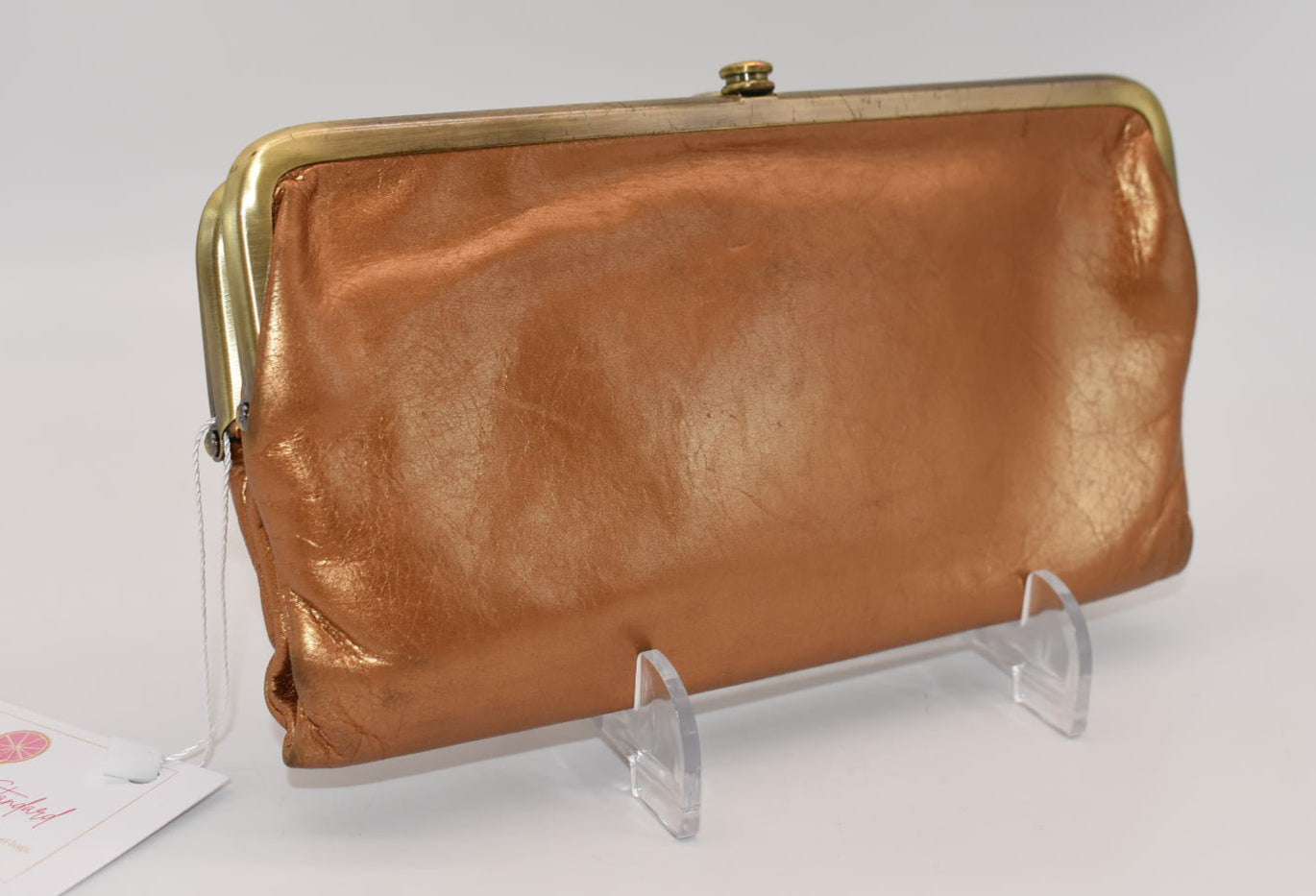 HOBO Intl Lauren Clutch Wallet in Glazed "Honey"