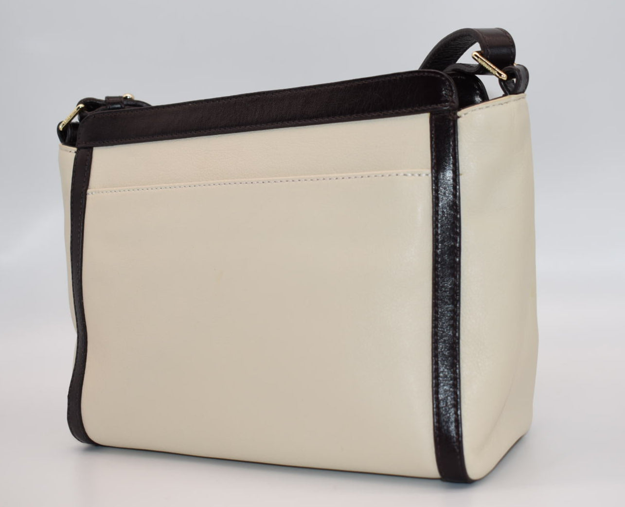 Brahmin Multi-Texture Carrie Crossbody Bag in "Creme Solymar"