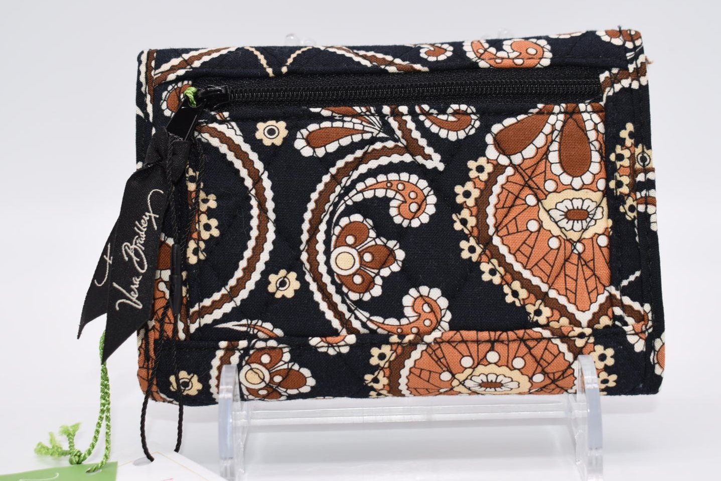 Vera Bradley Euro Wallet in Caffe Latte Pattern