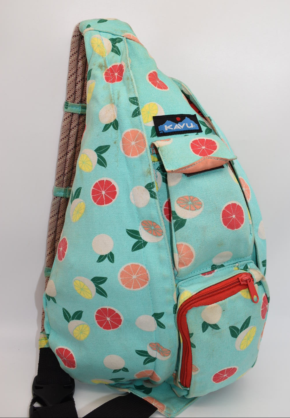 Kavu Original Rope Sling Bag in Citrus Grove
