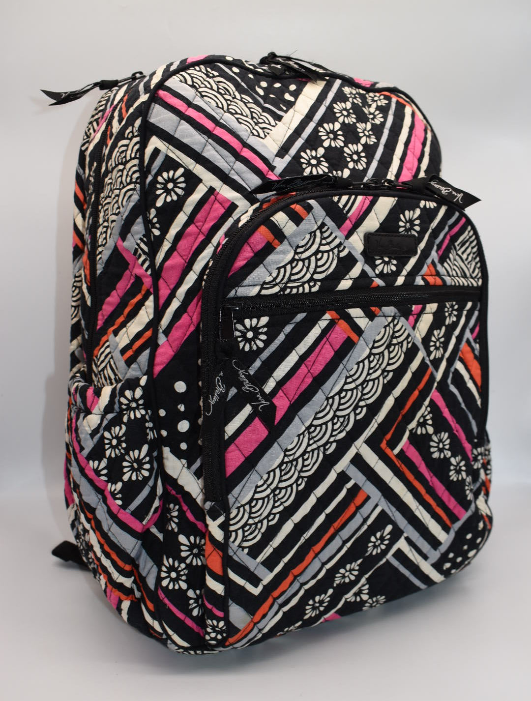 Vera Bradley Campus Tech Backpack in "Northern Stripes" Pattern