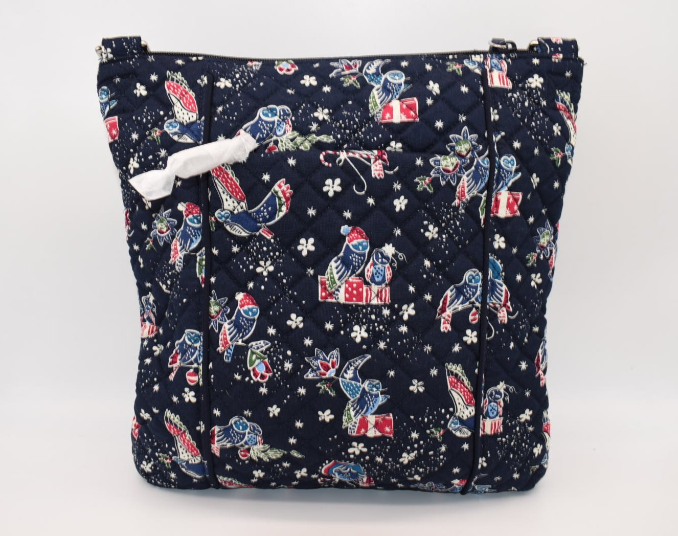 Vera Bradley Iconic Hipster Crossbody Bag in Holiday Owls