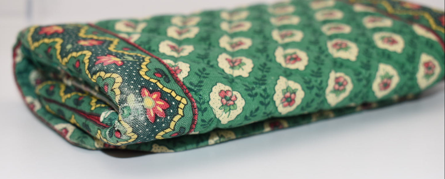 Vera Bradley Quilted Cotton Wallet in "Greenfield" Pattern