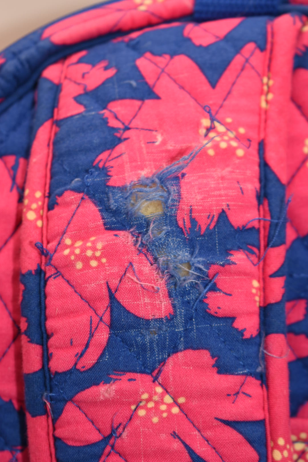 Vera Bradley Campus Backpack in "Art Poppies" Pattern