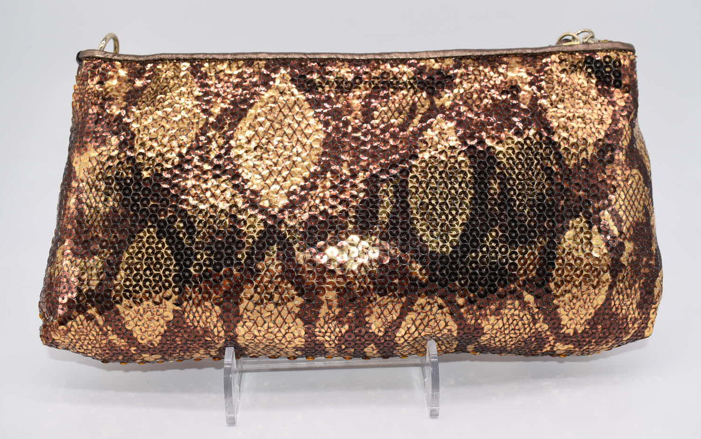 Elliot Lucca Sequin Snake Convertible Shoulder Bag