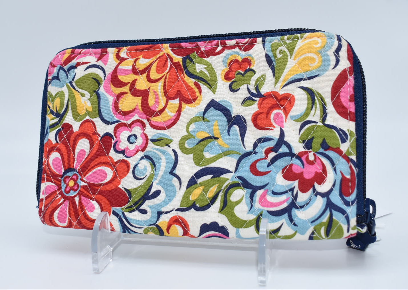Vera Bradley Zip Around Wallet in "Hope Garden" Pattern