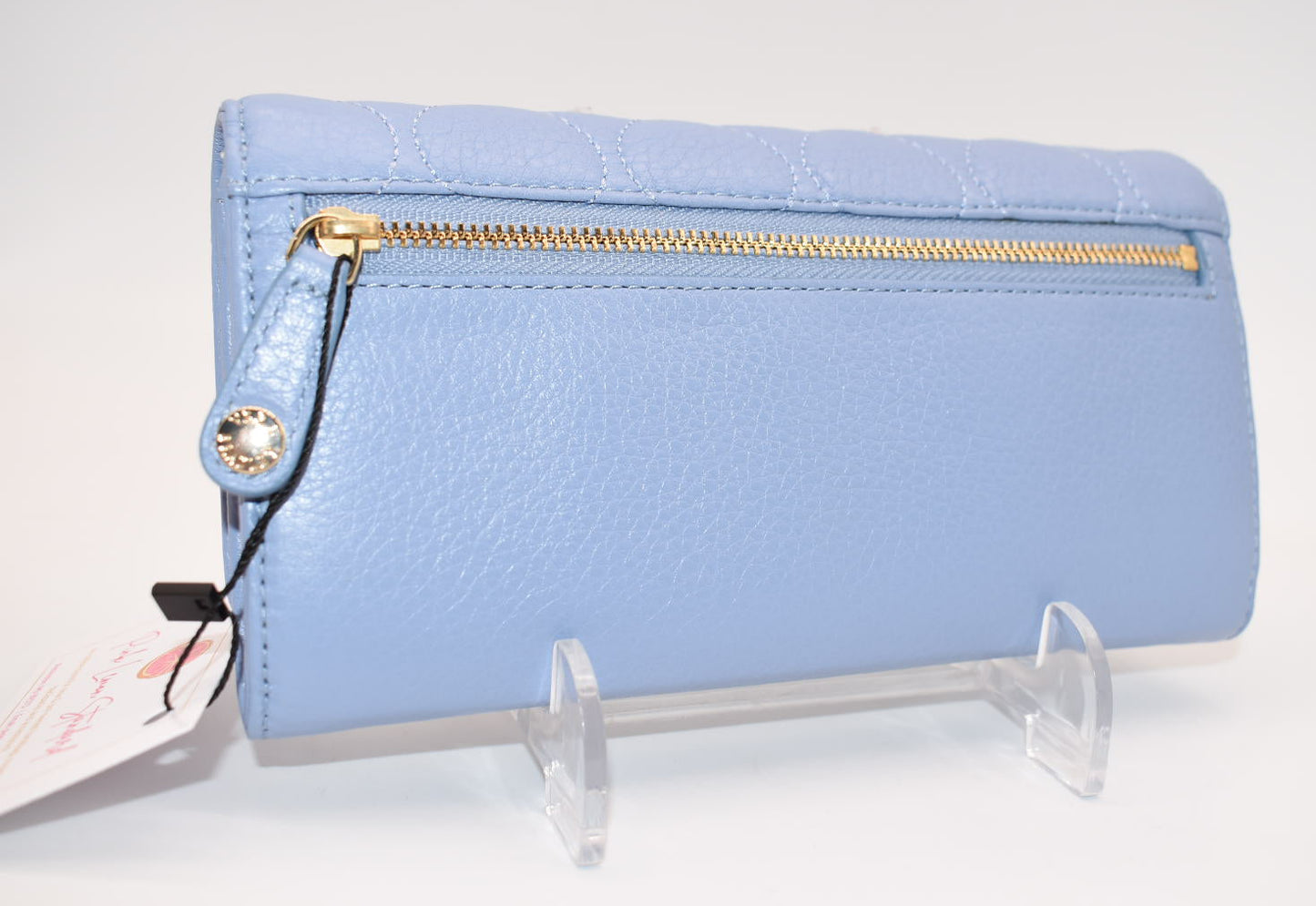 Vera Bradley Quilted Leather Audrey Wallet in Chambray