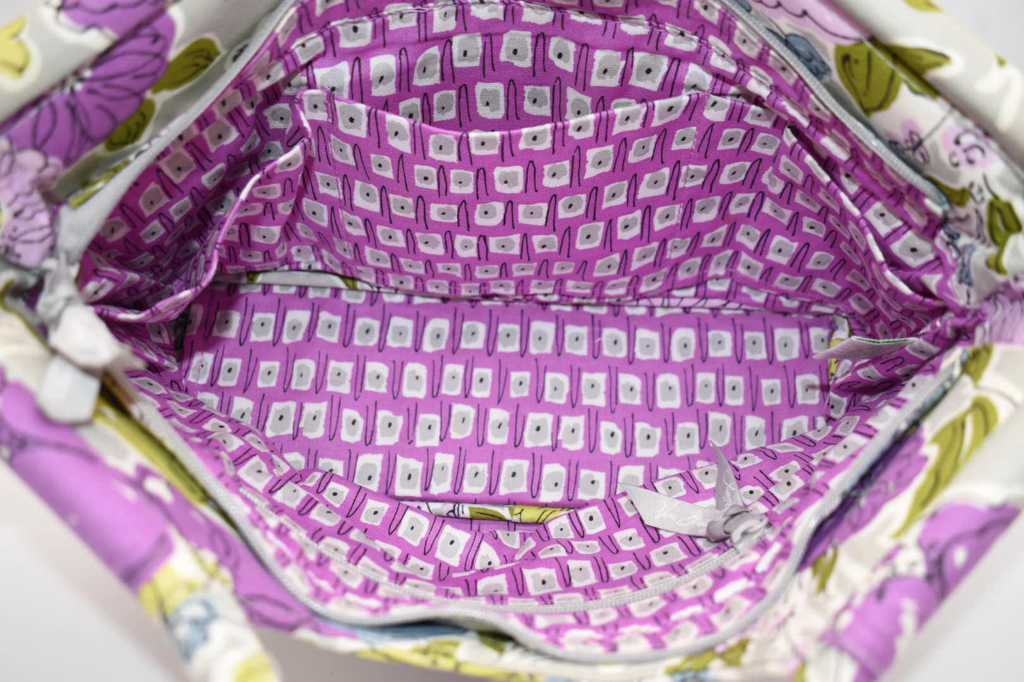 Vera Bradley Gabby Tote Bag in "Watercolor" Pattern